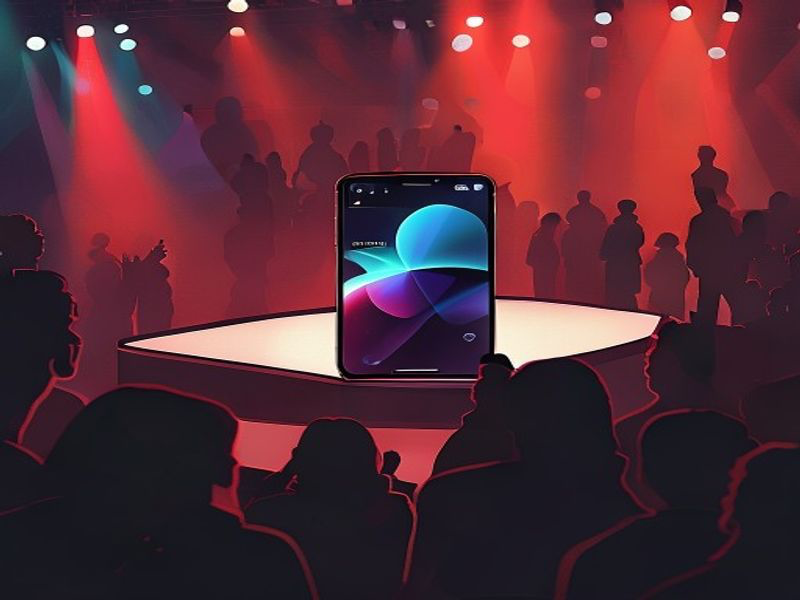 iPhone Launch historical illustration
